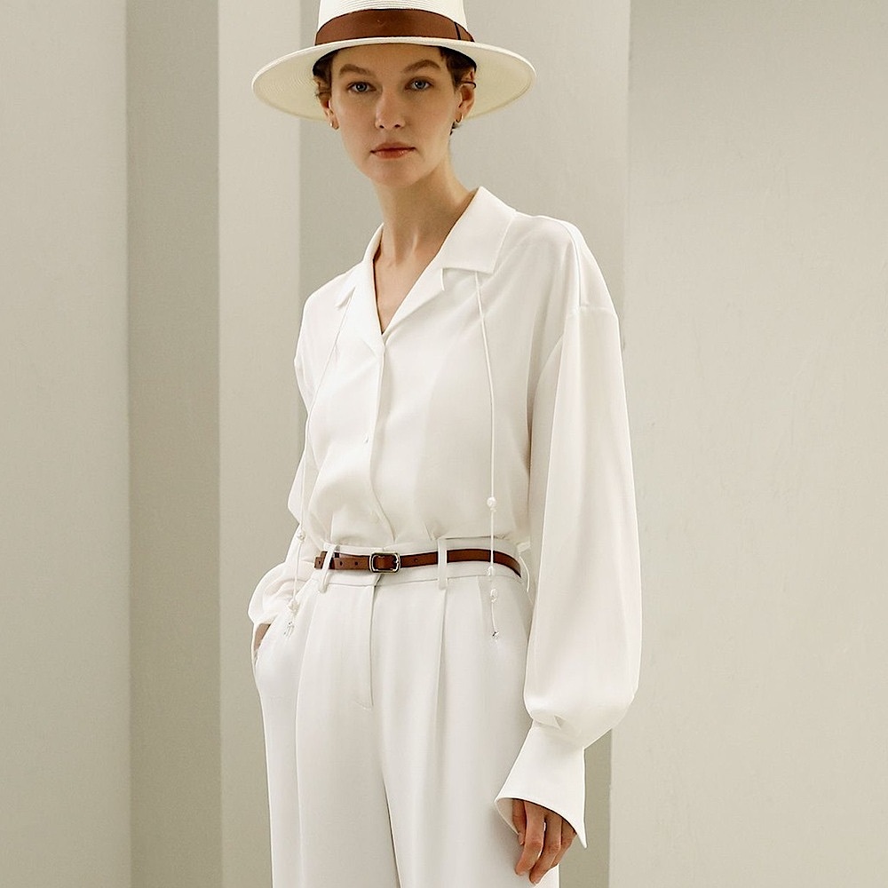 LILYSILK 100% Premium Mulberry Silk Blouse